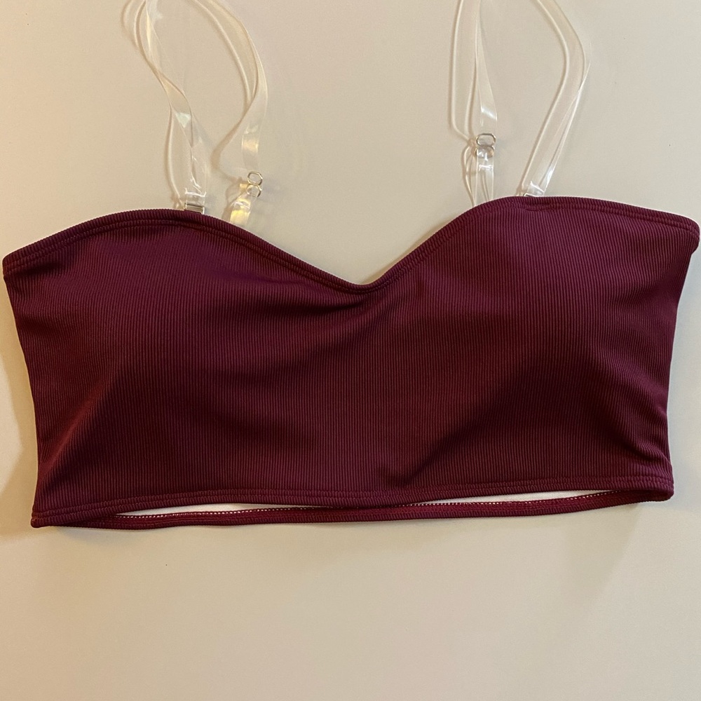 BRAND NEW Shein ribbed swim top size 1x